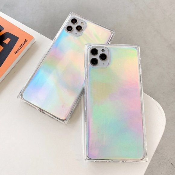 Accessories - NEW iPhone 12/11/Pro/Max/XR Square Laser case